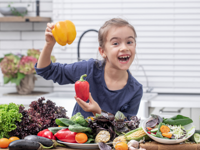 The Benefits of a Plant-Based Nutrition for Growing kids